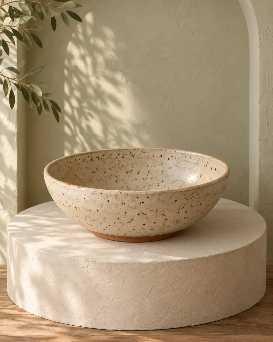 Speckled Serving Bowl